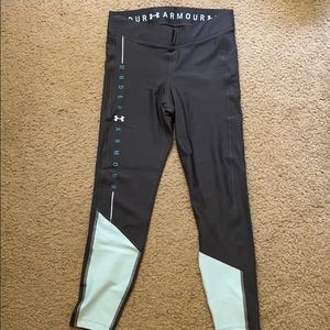 Under Armour Light Blue & Grey Leggings